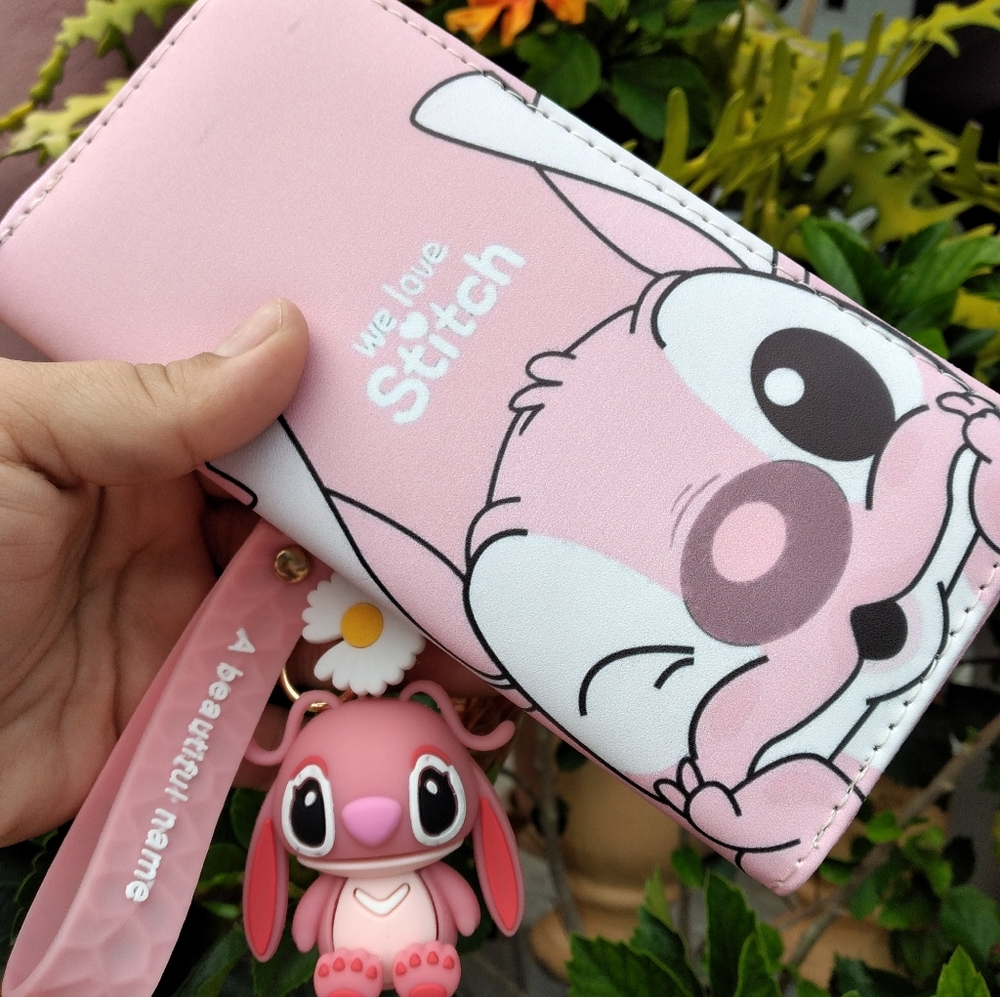 Wallet and Keychain set
